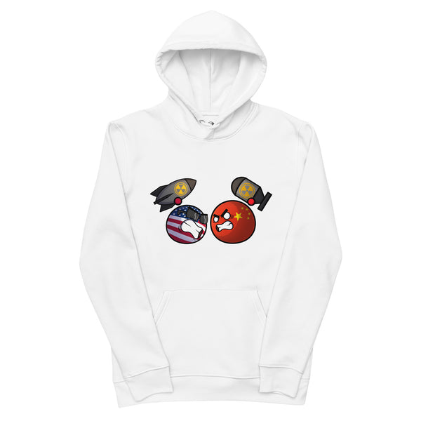 USA vs China Eco Hoodie